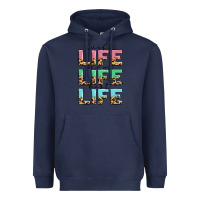 Navy wife life mom life best life Heavyweight Hoodie - MaliasSmallBusiness