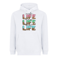 White wife life mom life best life Heavyweight Hoodie - MaliasSmallBusiness