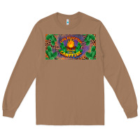 Toasted Coconut life is better around the campfire license plate Long Sleeve Tee - BarkalooDesign