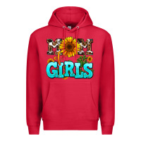 Cardinal mom of girls Premium Hoodie - AdoDesignShop