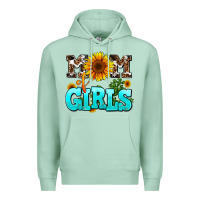 Seafoam mom of girls Premium Hoodie - AdoDesignShop