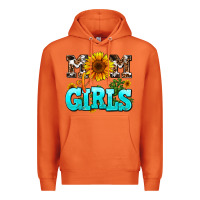Carrot mom of girls Premium Hoodie - AdoDesignShop