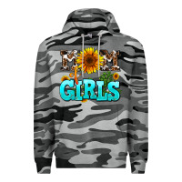 Slate Camo mom of girls Premium Hoodie - AdoDesignShop