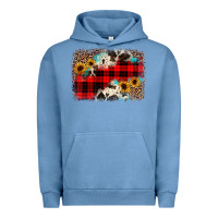 Pigment Pebble Blue christmas background Urban Hoodie - JahusDesignShop