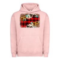 Pigment Salmon christmas background Urban Hoodie - JahusDesignShop