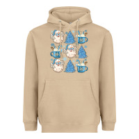 Mushroom santa claus doodles christmas Heavyweight Hoodie - MaliasSmallBusiness