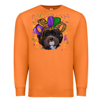 Carrot mardi gras hat havanese dog Premium Sweatshirt - RanaPortraitStore