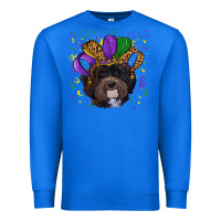 True Royal mardi gras hat havanese dog Premium Sweatshirt - RanaPortraitStore