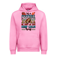 Fuchsia Pink i'm a american football mom we don't do that keep Urban Hoodie - Jasminsmagicworld