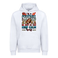 White i'm a american football mom we don't do that keep Urban Hoodie - Jasminsmagicworld