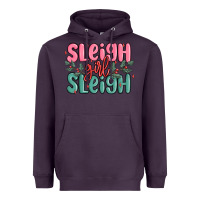 Plum sleigh girl sleigh christmas Heavyweight Hoodie - MaliasSmallBusiness