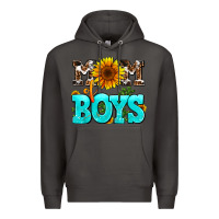 Smoke mom of boys Premium Hoodie - AdoDesignShop