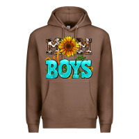 Chestnut mom of boys Premium Hoodie - AdoDesignShop