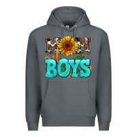 Rock mom of boys Premium Hoodie - AdoDesignShop