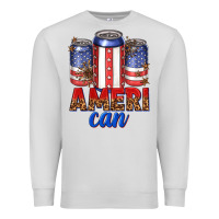 Dove Grey Ameri can Premium Sweatshirt - texasbilliewilder
