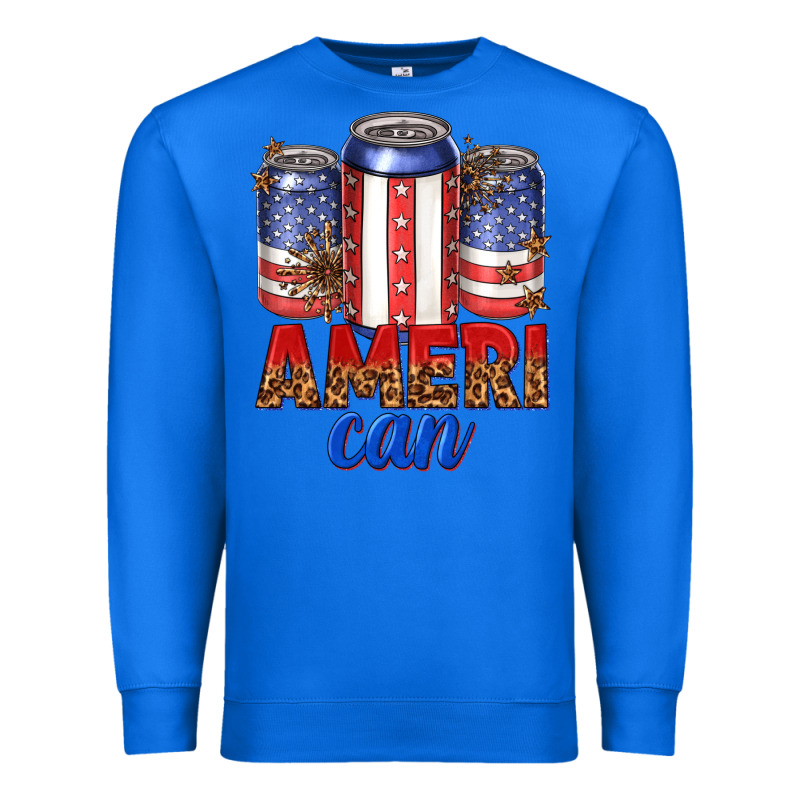 Ameri Can Premium Sweatshirt by texasbilliewilder | Teevron