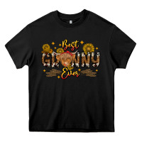 Black best granny ever western theme Heavy Core Tee - CowhideDigitalArt