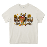 Cream best granny ever western theme Heavy Core Tee - CowhideDigitalArt