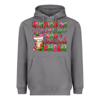 Storm running on iced coffee and christmas cheer Heavyweight Hoodie - MaliasSmallBusiness