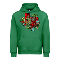 Emerald cactus christmas texas map Urban Hoodie - JahusDesignShop
