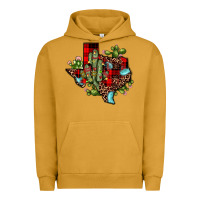 Pigment Peanut Butter cactus christmas texas map Urban Hoodie - JahusDesignShop