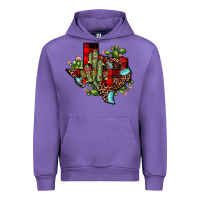 Tulip cactus christmas texas map Urban Hoodie - JahusDesignShop