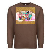 Chestnut small business coffee cups Premium Sweatshirt - Zillion Design Studio