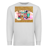 Dove Grey small business coffee cups Premium Sweatshirt - Zillion Design Studio