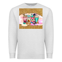Oatmeal Heather small business coffee cups Premium Sweatshirt - Zillion Design Studio