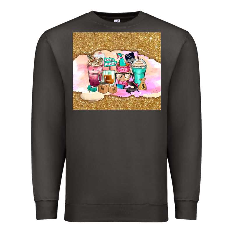 Small Business Coffee Cups Premium Sweatshirt by Zillion Design Studio | Teevron