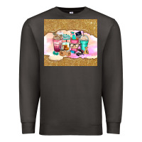 Smoke small business coffee cups Premium Sweatshirt - Zillion Design Studio