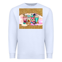 White small business coffee cups Premium Sweatshirt - Zillion Design Studio