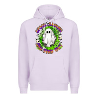 Lilac spook aound and find out Premium Hoodie - Artiststas