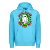 Ocean Blue spook aound and find out Premium Hoodie - Artiststas