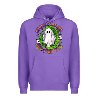 Purple spook aound and find out Premium Hoodie - Artiststas