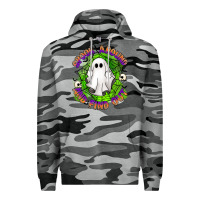 Slate Camo spook aound and find out Premium Hoodie - Artiststas