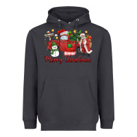 Merry Christmas Truck Heavyweight Hoodie | Teevron