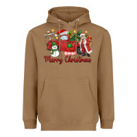 Toasted Coconut merry christmas truck Heavyweight Hoodie - MaliasSmallBusiness