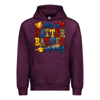 Mauve Wine hey batter batter swing softball Urban Hoodie - Jasminsmagicworld