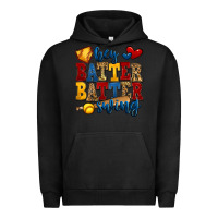 Pigment Black hey batter batter swing softball Urban Hoodie - Jasminsmagicworld