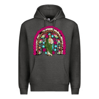 Charcoal Heather san judas rainbow Premium Hoodie - JahusDesignShop