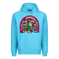 Ocean Blue san judas rainbow Premium Hoodie - JahusDesignShop