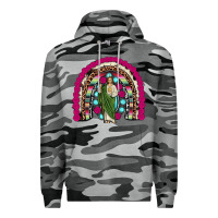 Slate Camo san judas rainbow Premium Hoodie - JahusDesignShop