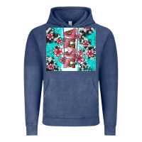 Vintage Denim floral mama Vintage Hoodie - AdoDesignShop