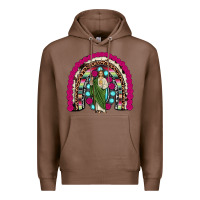 Chestnut san judas rainbow Premium Hoodie - JahusDesignShop