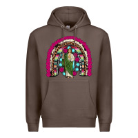 Coffee san judas rainbow Premium Hoodie - JahusDesignShop