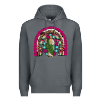 Rock san judas rainbow Premium Hoodie - JahusDesignShop