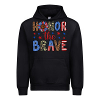 Black honor the brave Urban Hoodie - Artiststas