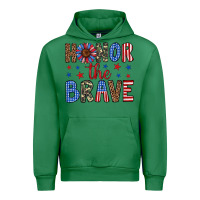 Emerald honor the brave Urban Hoodie - Artiststas