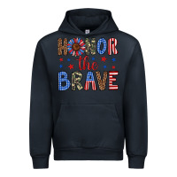 Navy honor the brave Urban Hoodie - Artiststas
